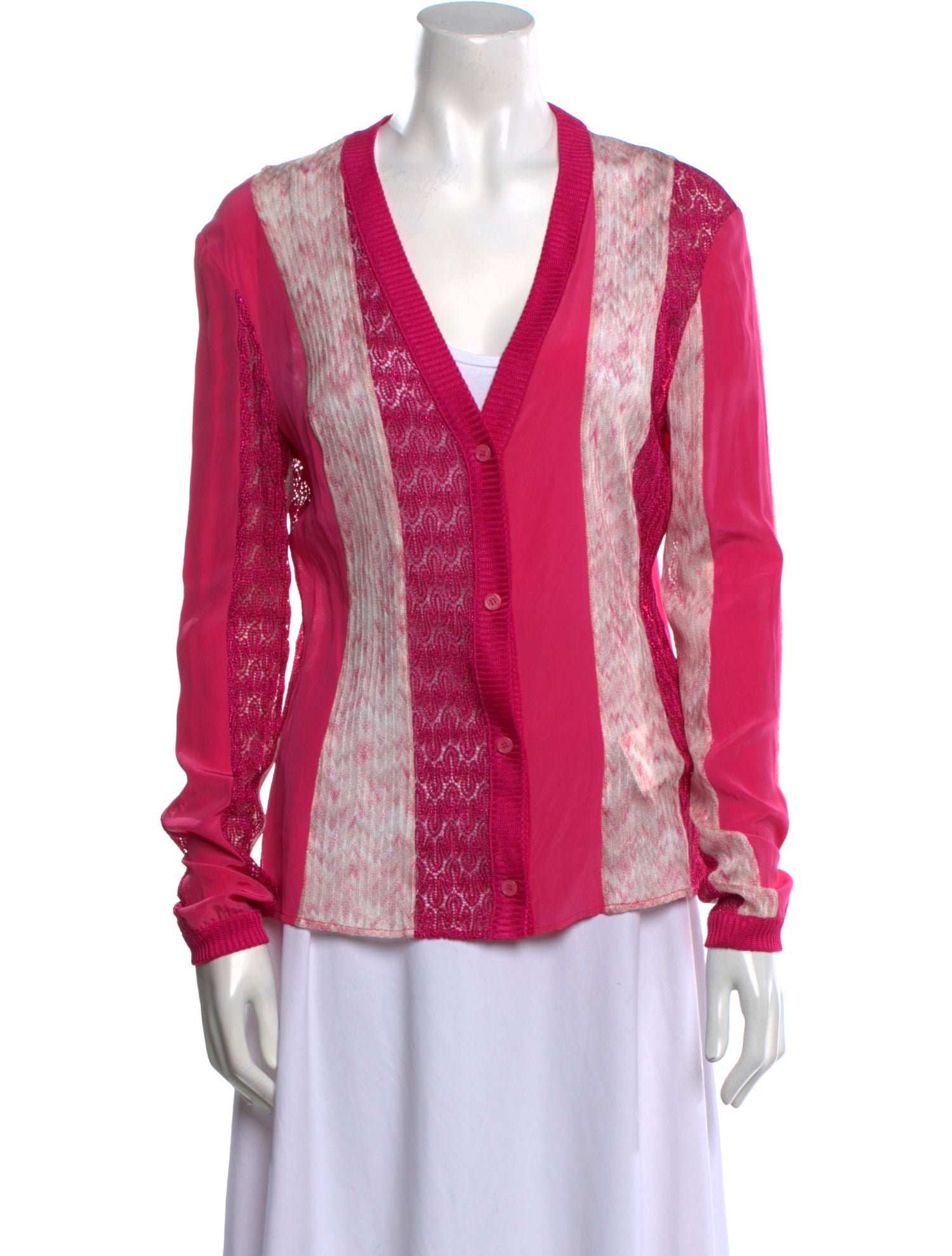 Missoni Paisley Print V-Neck Blouse