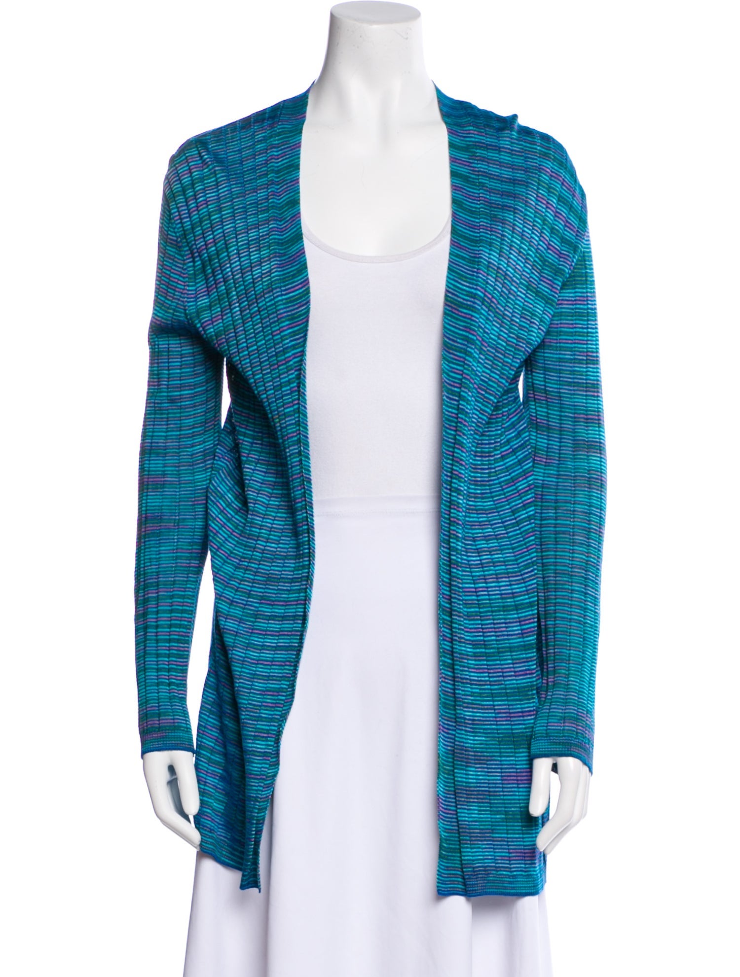 Missoni Striped Open Front Sweater