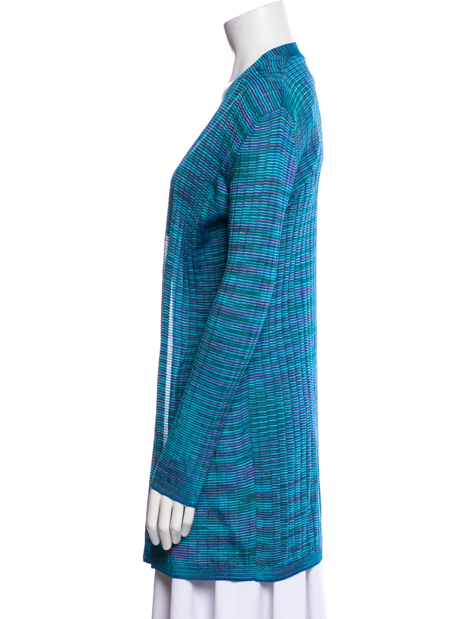Missoni Striped Open Front Sweater