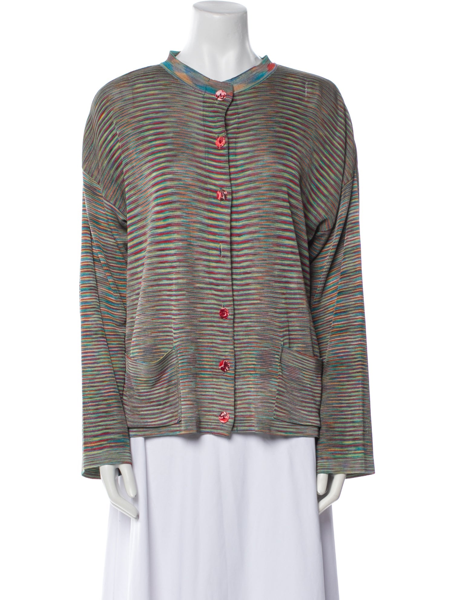 Missoni Striped Crew Neck Sweater