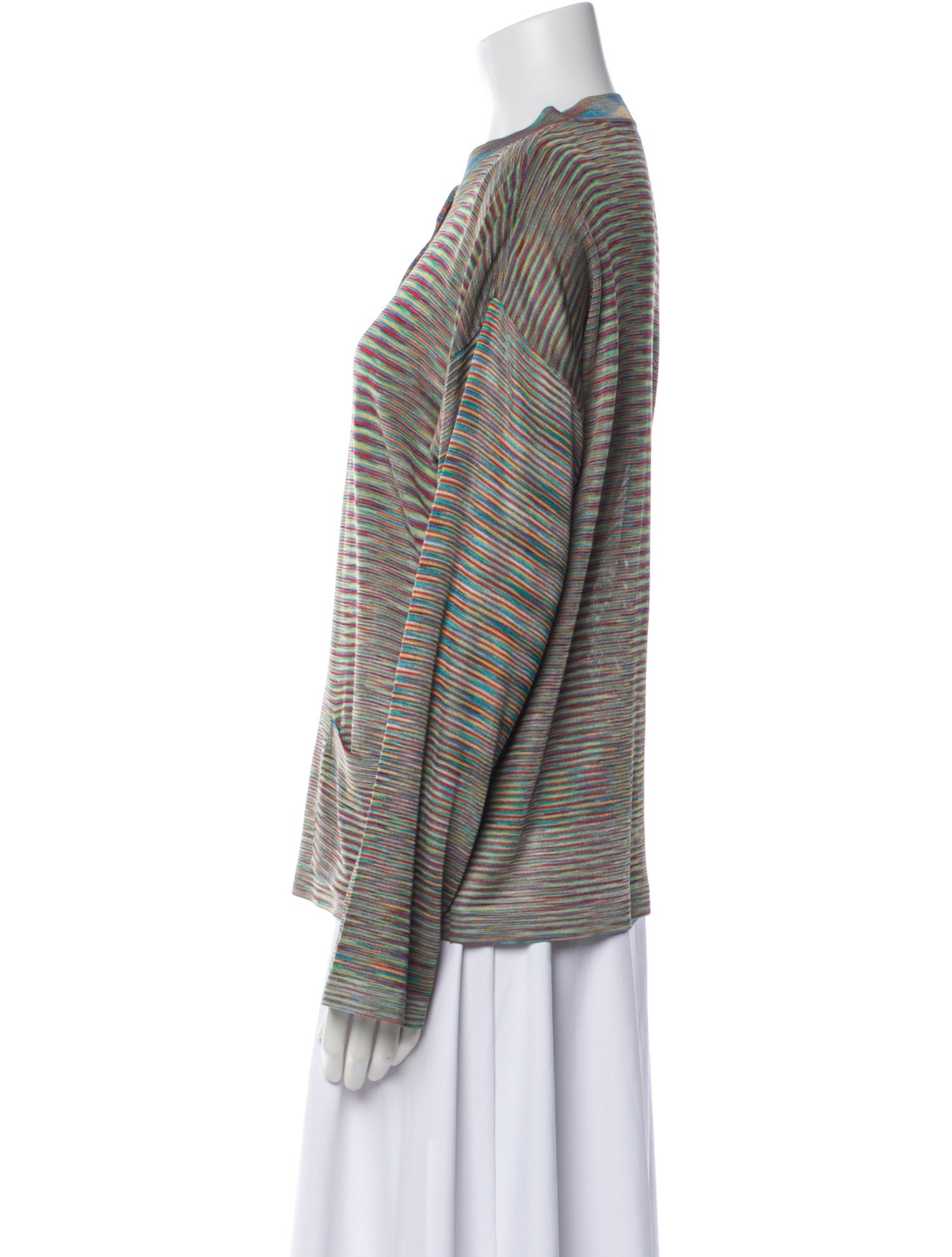 Missoni Striped Crew Neck Sweater