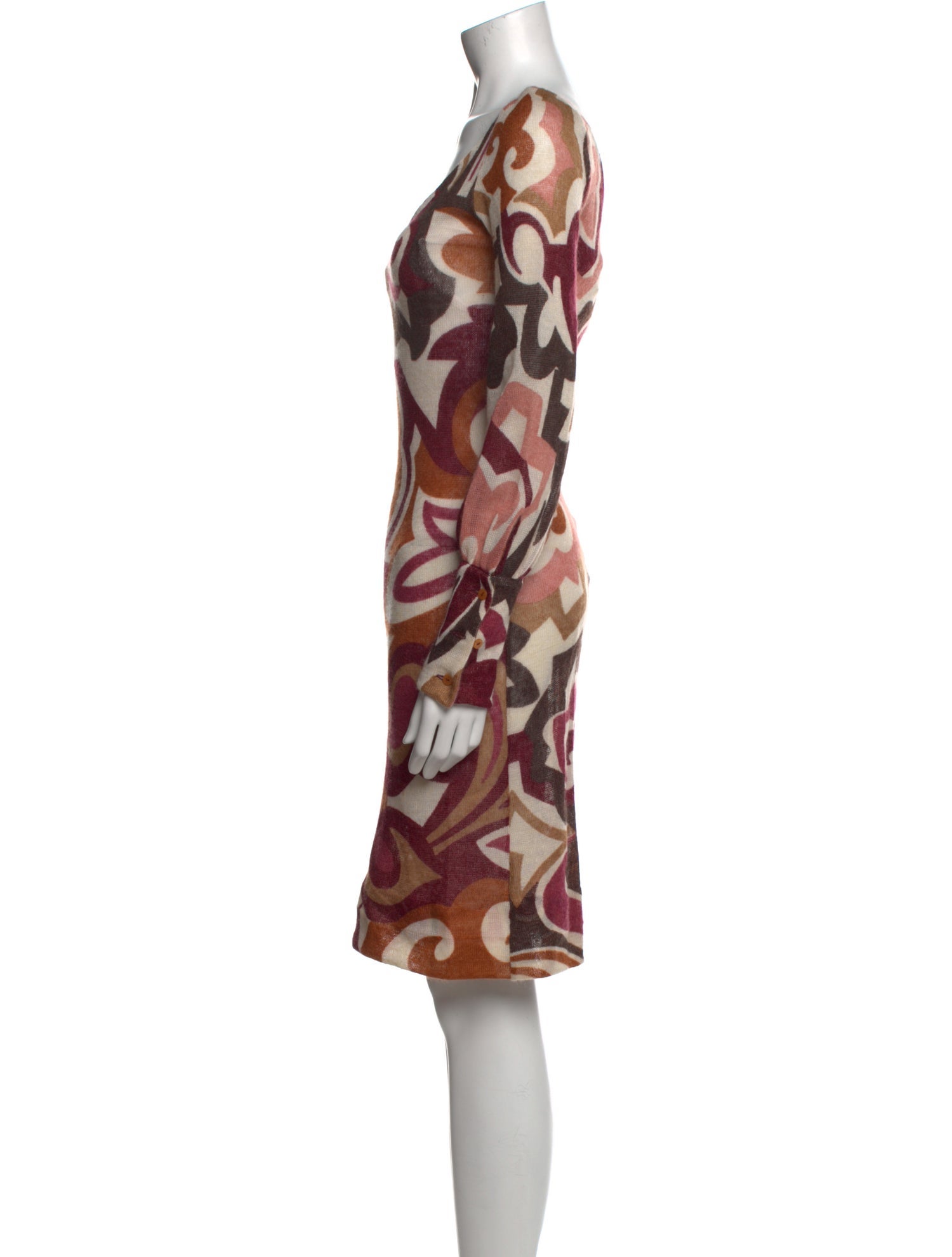 Missoni Printed Knee-Length Dress