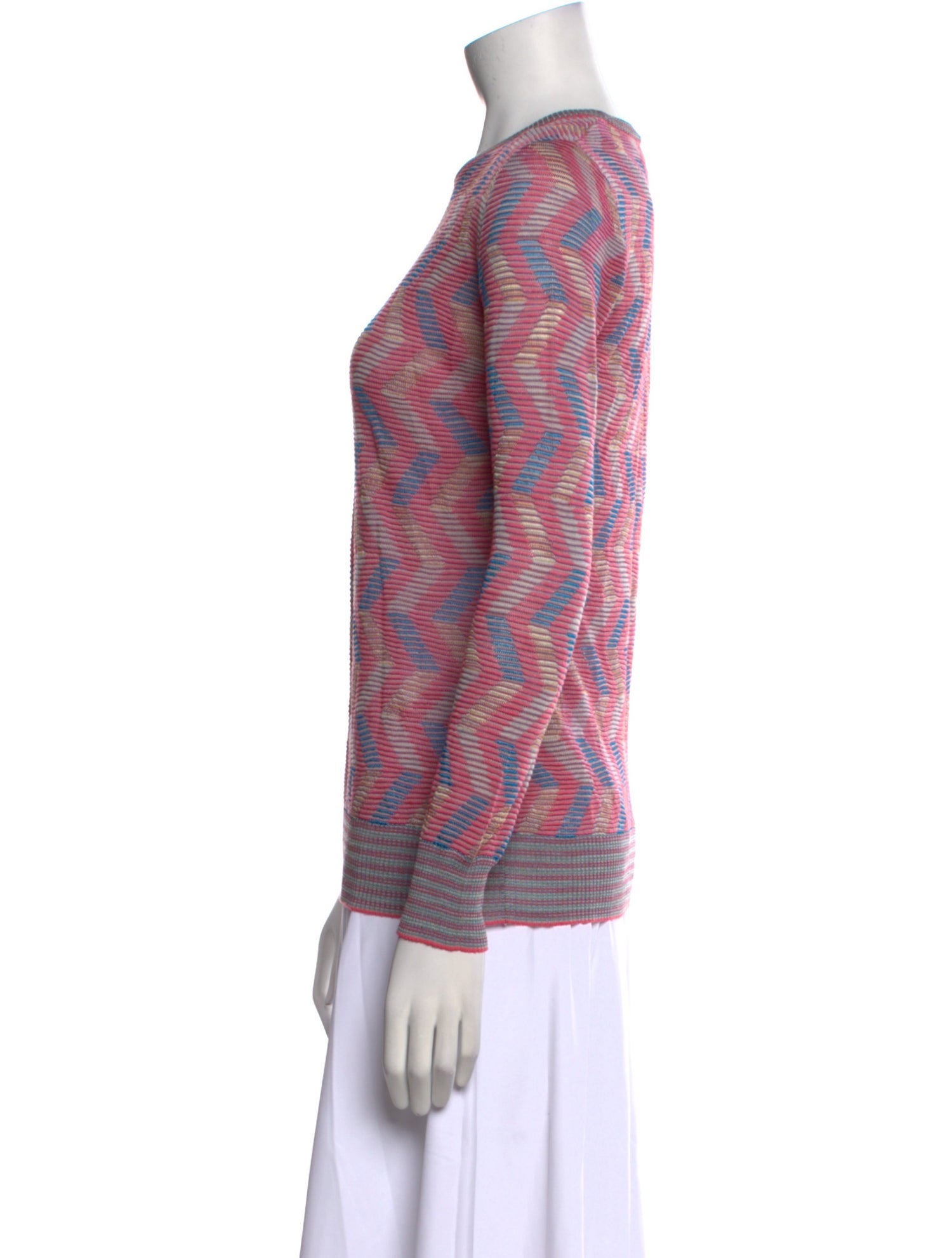 Missoni Printed Crew Neck Sweater