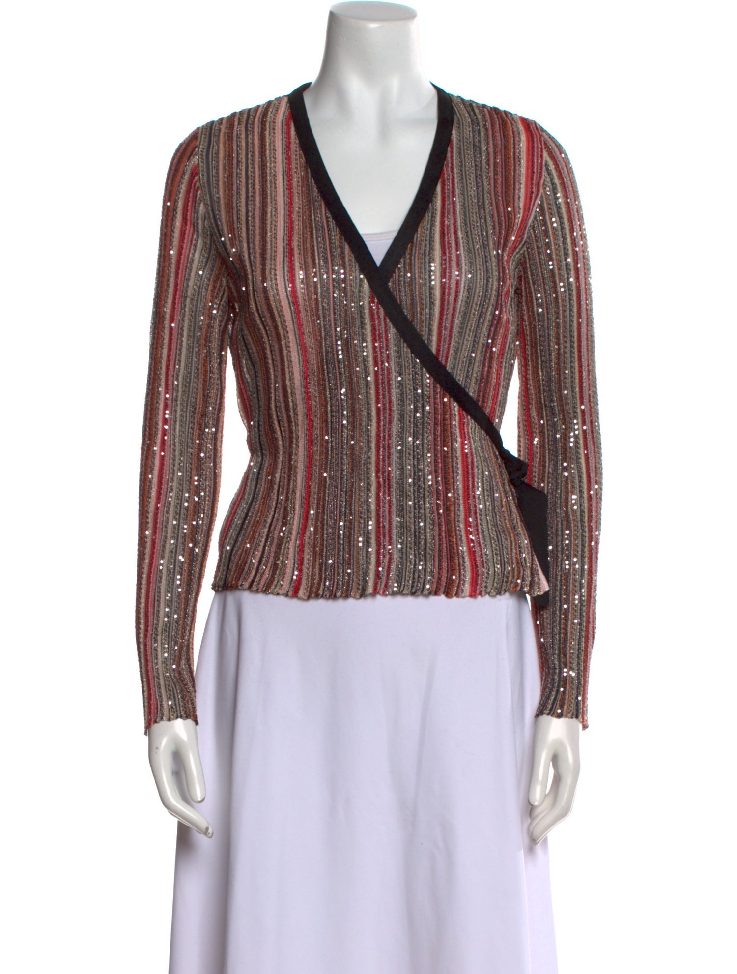 Missoni Printed V-Neck Sweater