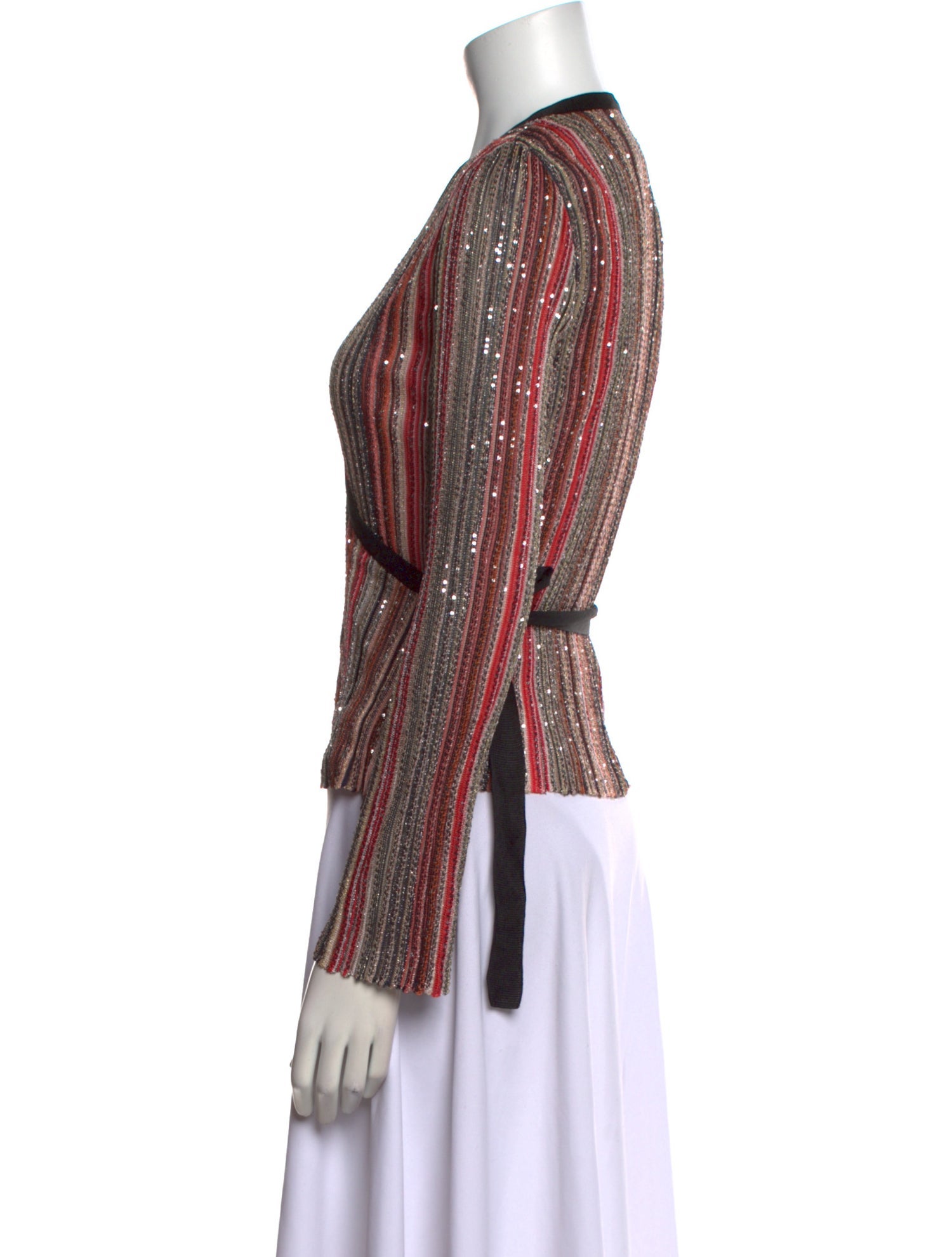 Missoni Printed V-Neck Sweater