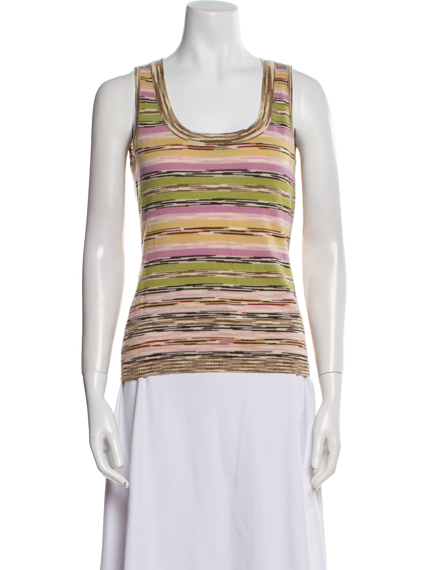 M Missoni Wool Striped Top