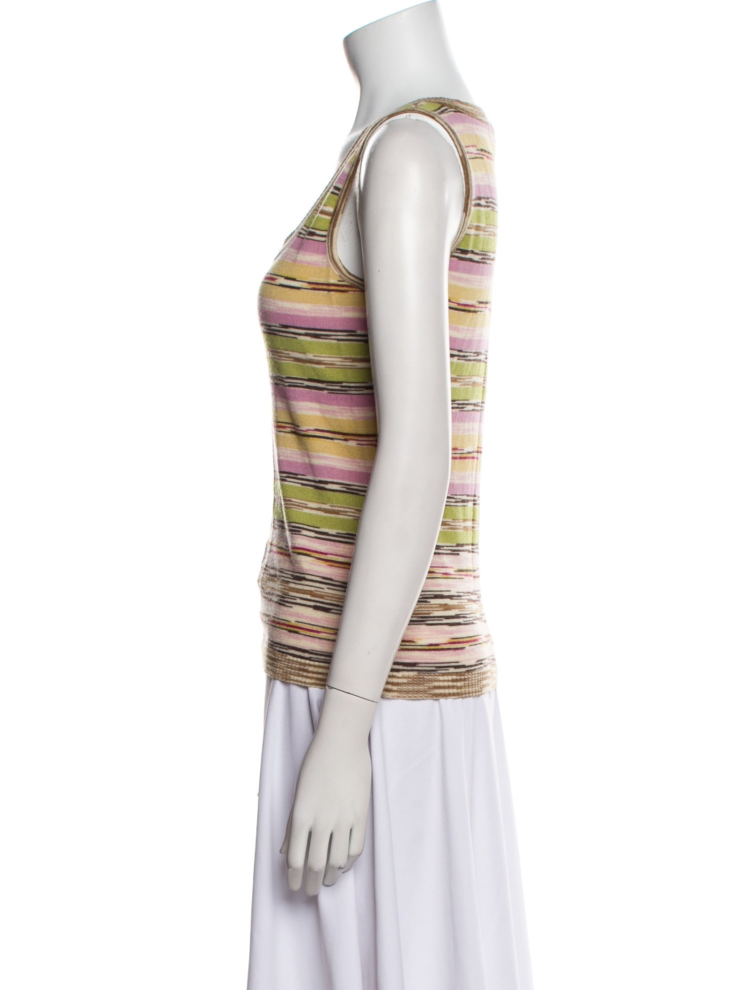 M Missoni Wool Striped Top