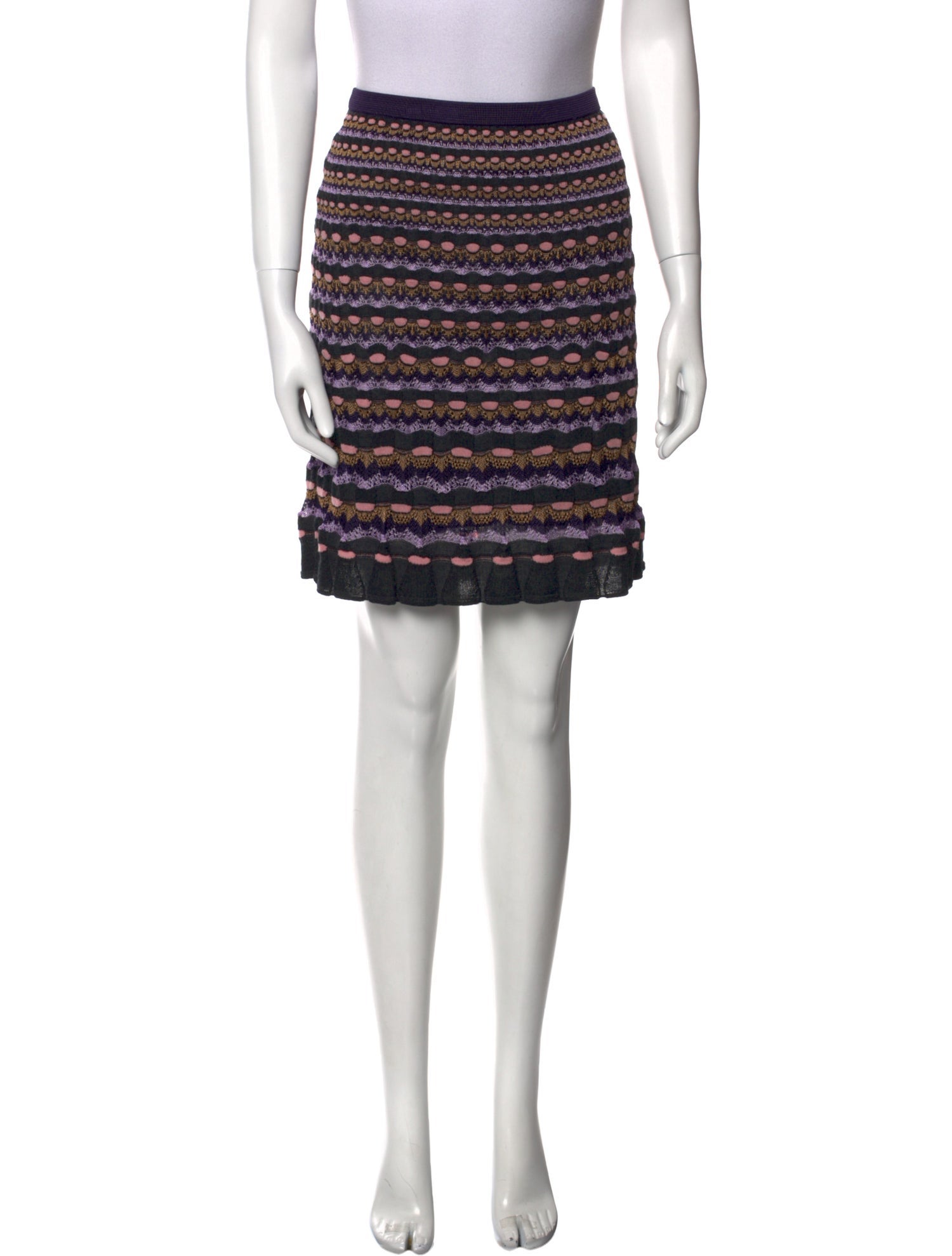 Missoni Striped Mini Skirt