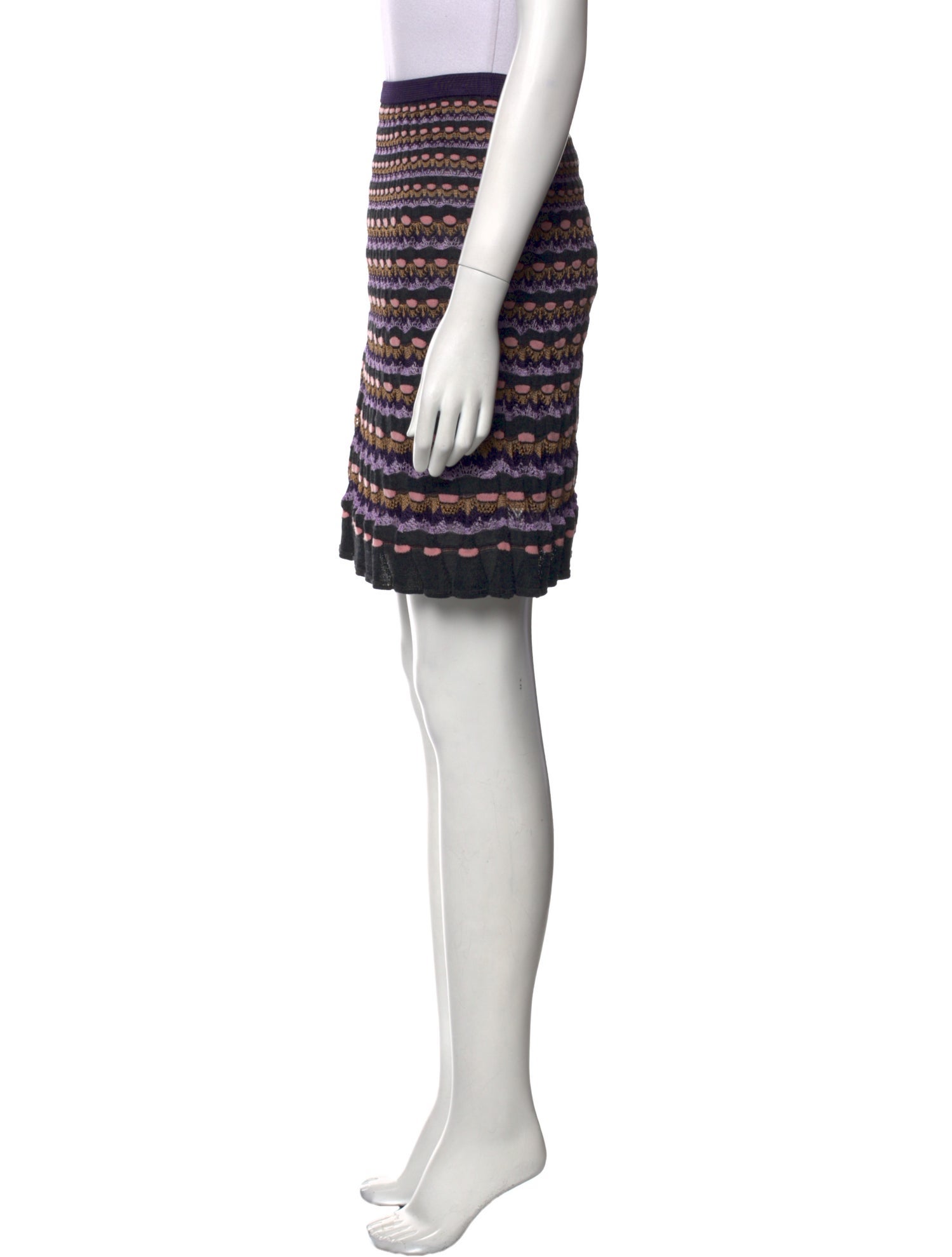 Missoni Striped Mini Skirt