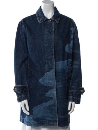 Missoni Colorblock Pattern Denim Jacket