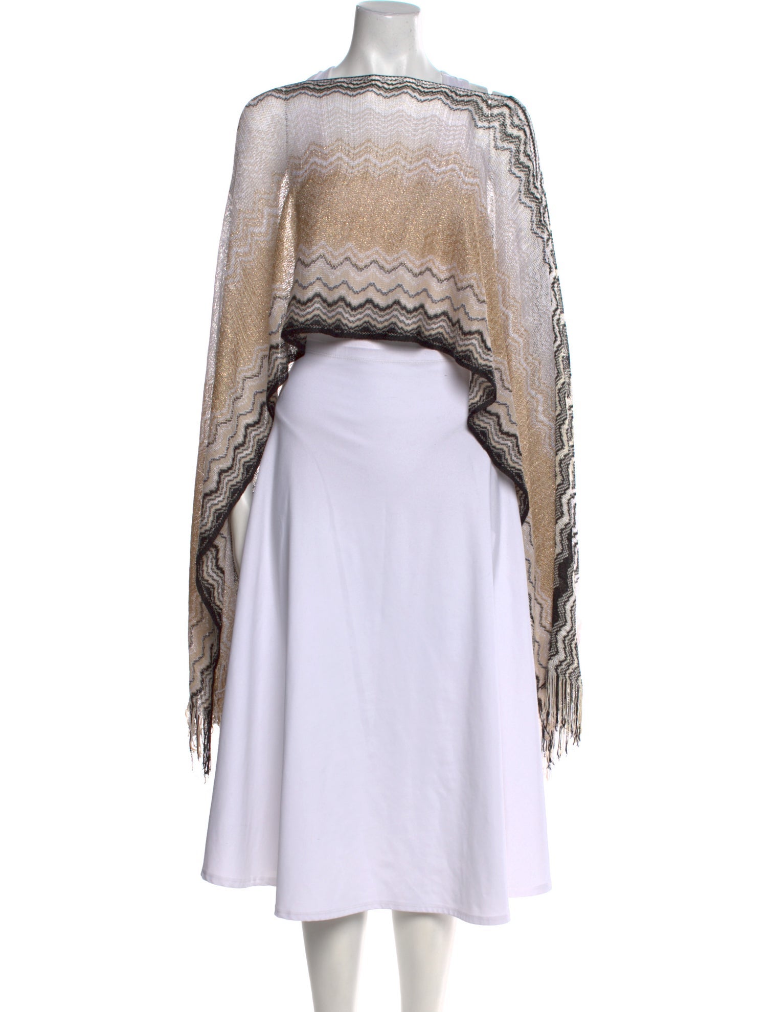 Missoni Striped Bateau Neckline Sweater