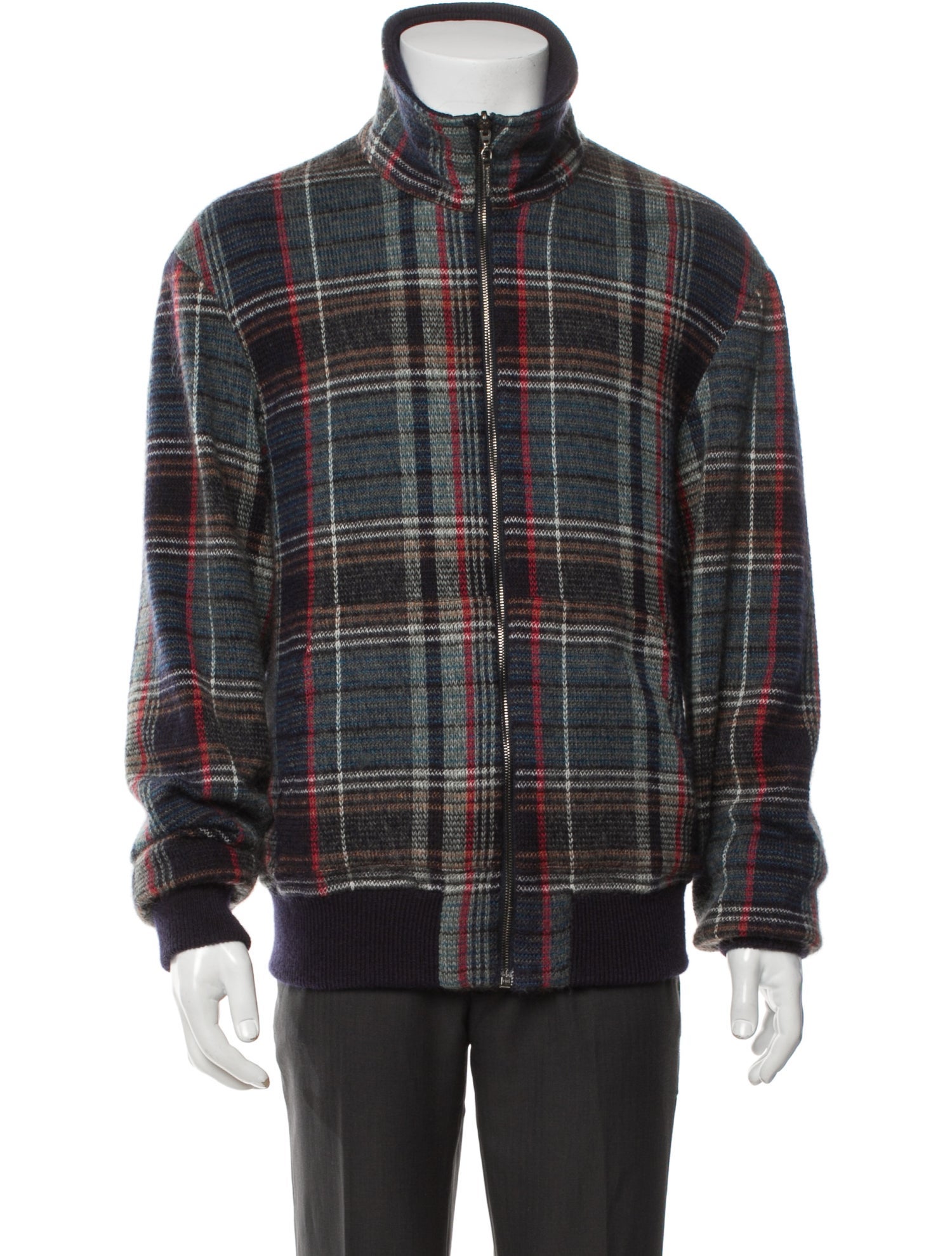 Missoni Plaid Print Jacket