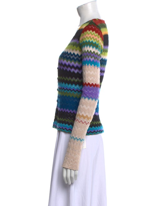 Missoni Wool Striped Button-Up Top
