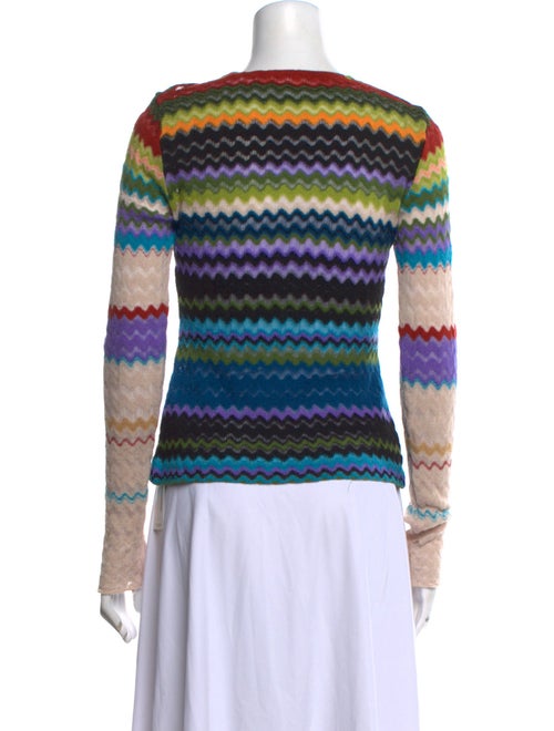 Missoni Wool Striped Button-Up Top