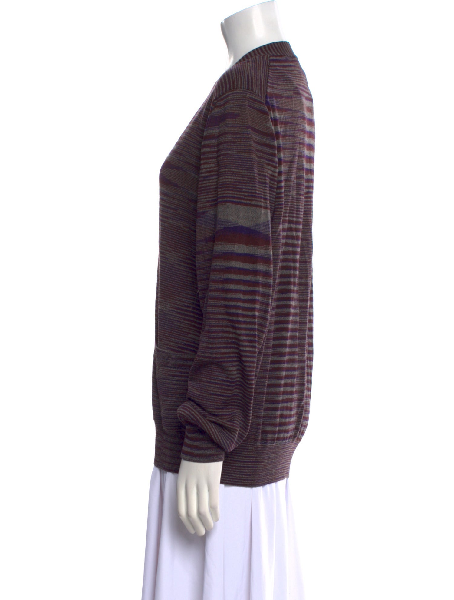 Missoni Striped V-Neck Sweater