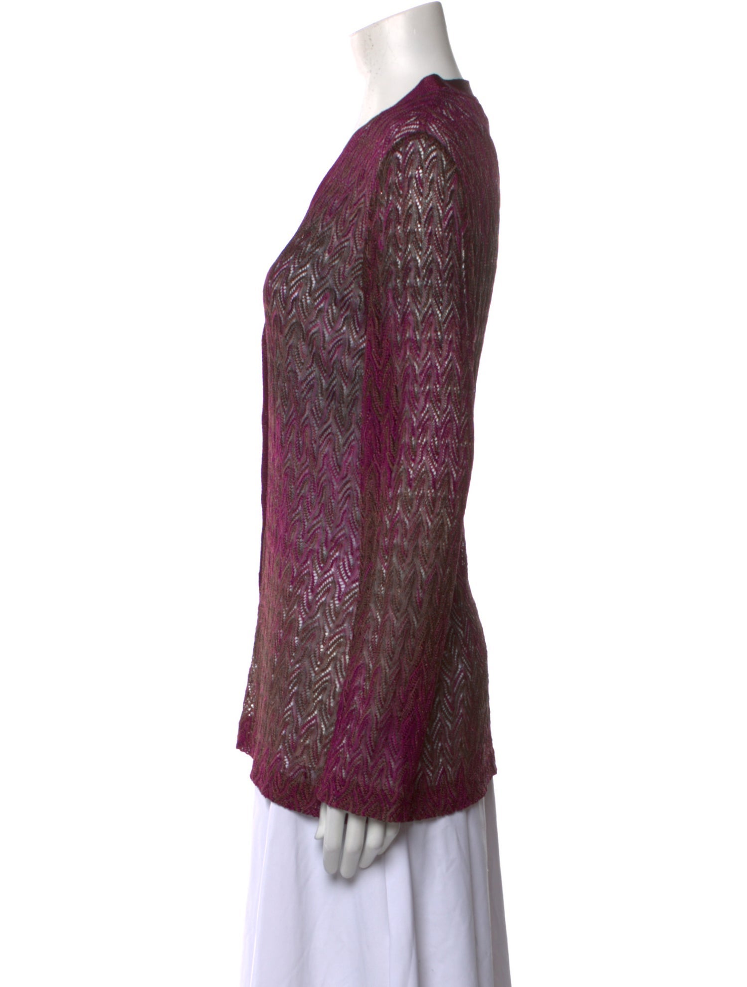 Missoni Printed V-Neck Sweater