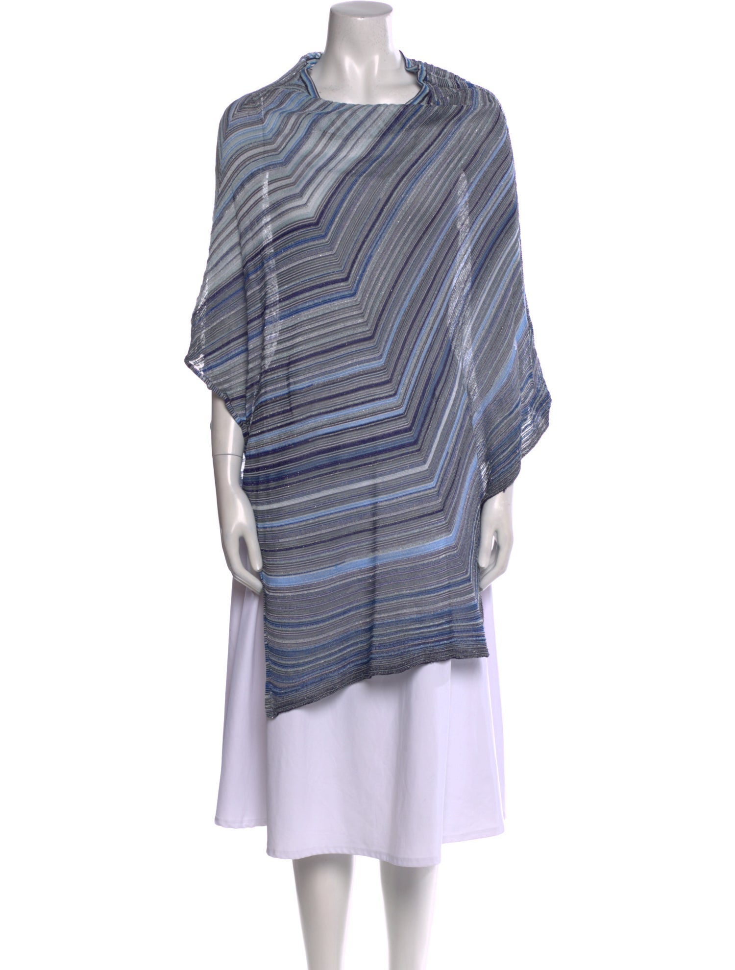 Missoni Striped Mock Neck Sweater