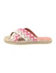 Missoni Printed Braided Accents Espadrilles