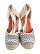 Missoni Canvas Striped D'Orsay Pumps