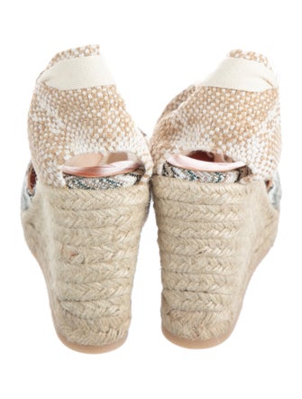 Missoni Canvas Striped D'Orsay Pumps