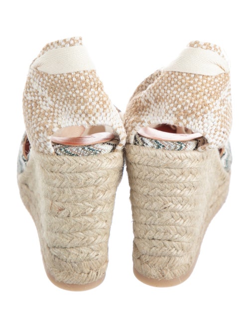 Missoni Canvas Striped D'Orsay Pumps