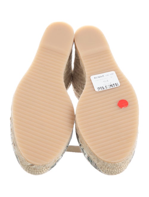 Missoni Canvas Striped D'Orsay Pumps