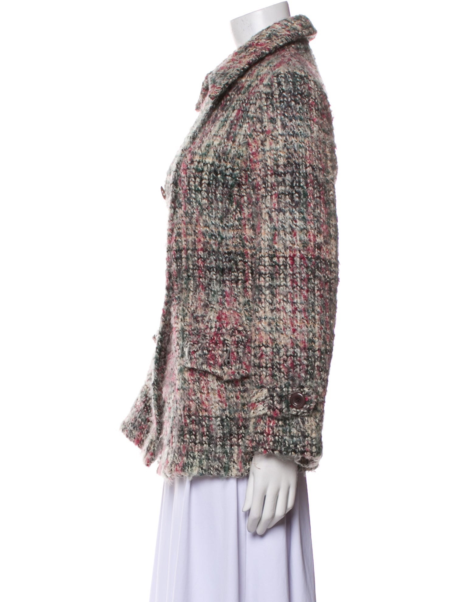 Missoni Wool Tweed Pattern Blazer