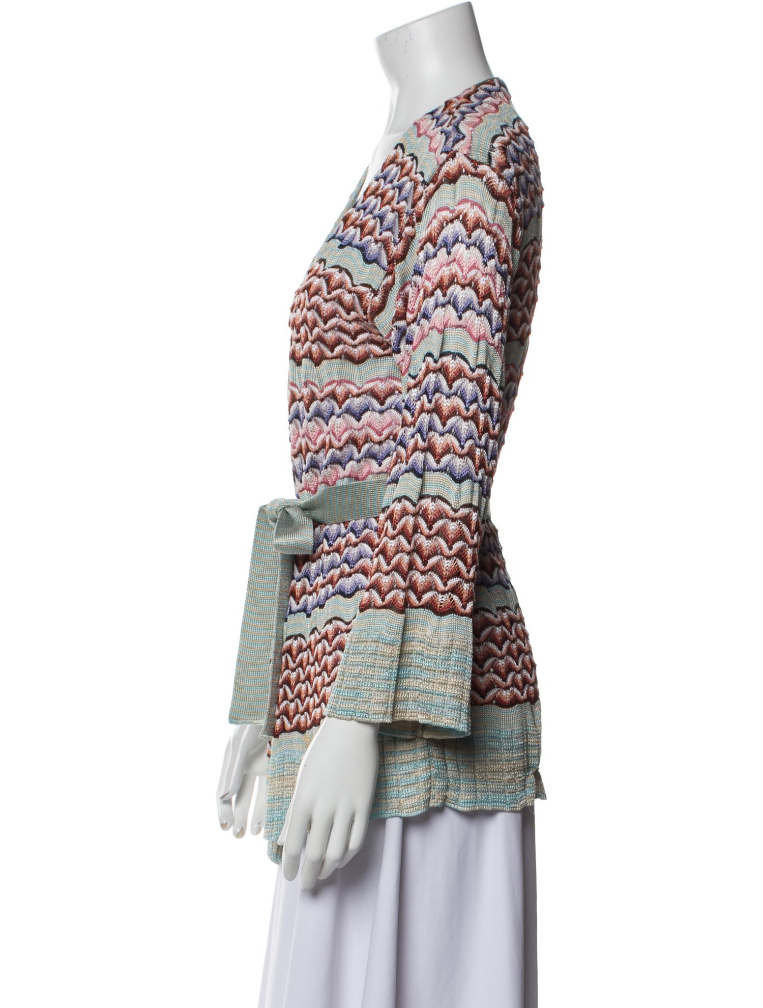 Missoni Striped V-Neck Sweater