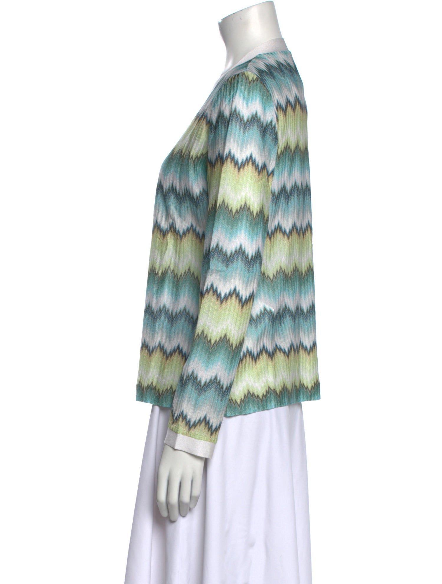 Missoni Striped V-Neck Sweater