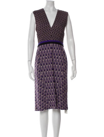 Missoni Printed Midi Length Dress
