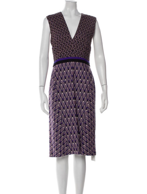 Missoni Printed Midi Length Dress
