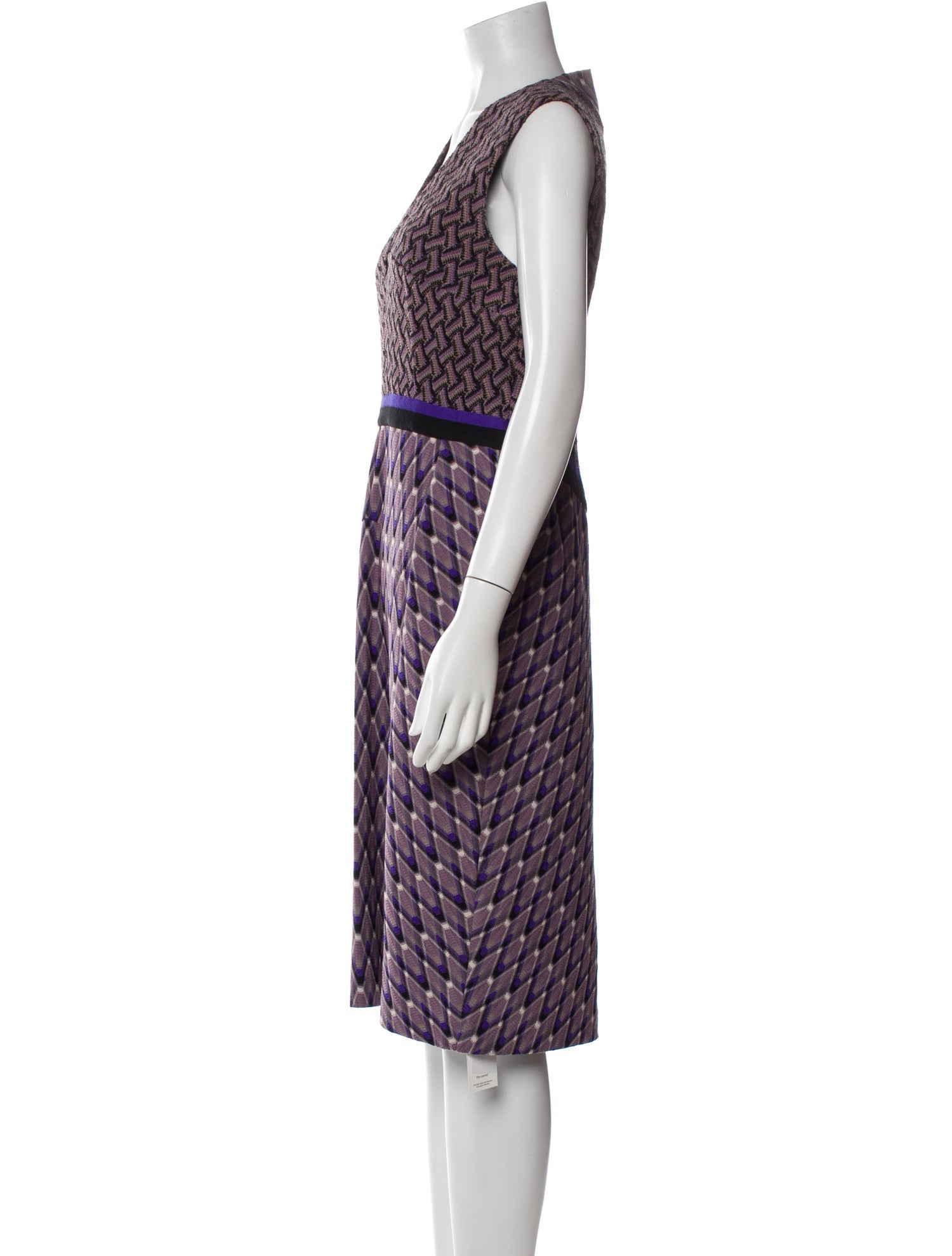 Missoni Printed Midi Length Dress