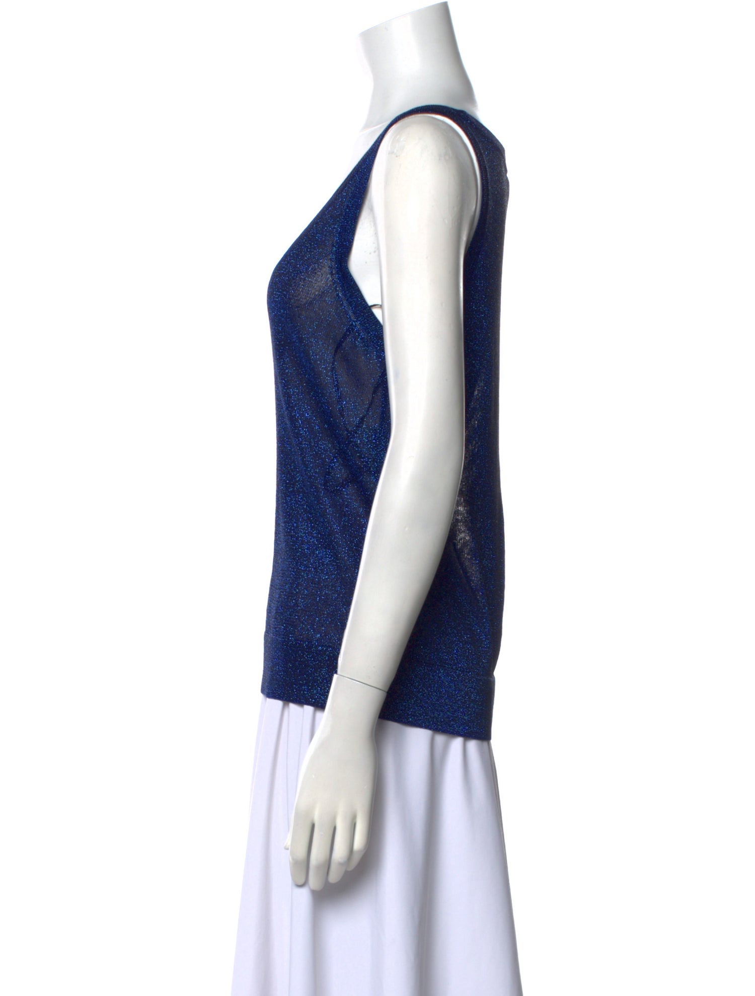 Missoni Scoop Neck Sleeveless Top