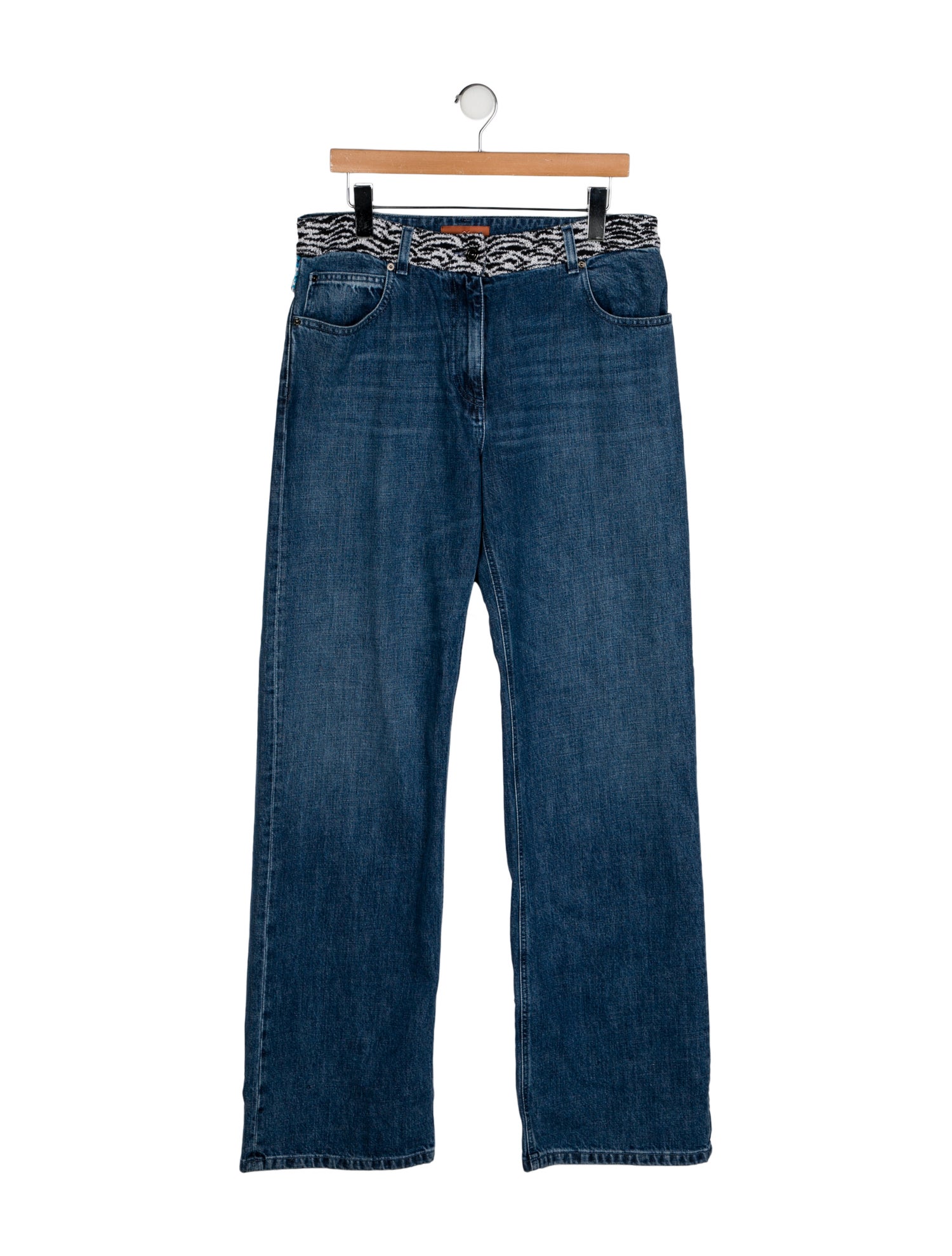 Missoni High-Rise Wide Leg Jeans w/ Tags