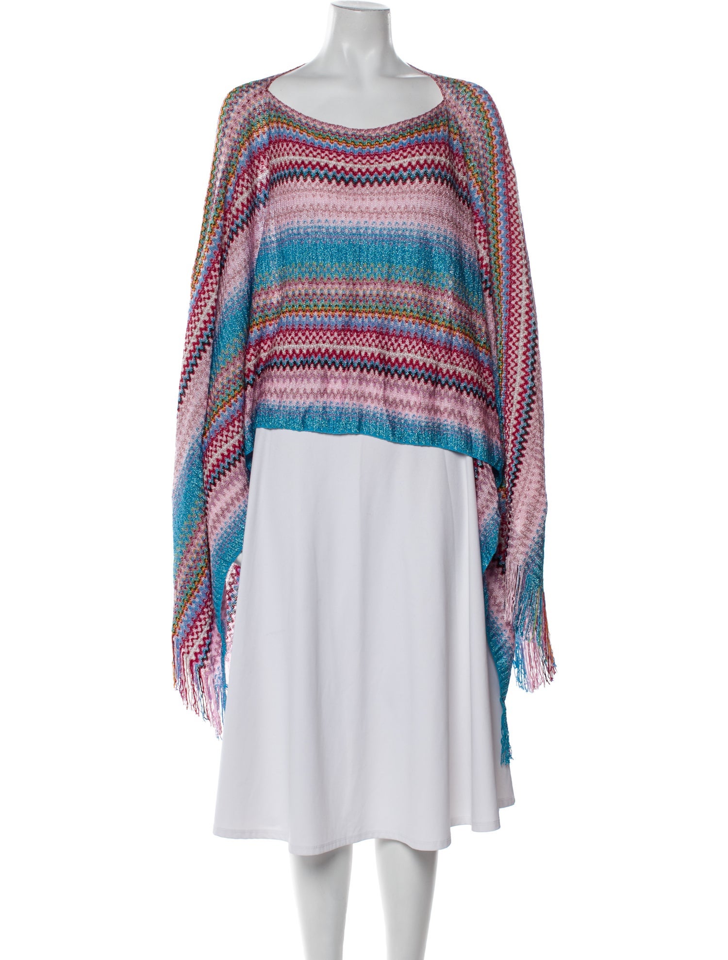 Missoni Striped Scoop Neck Sweater