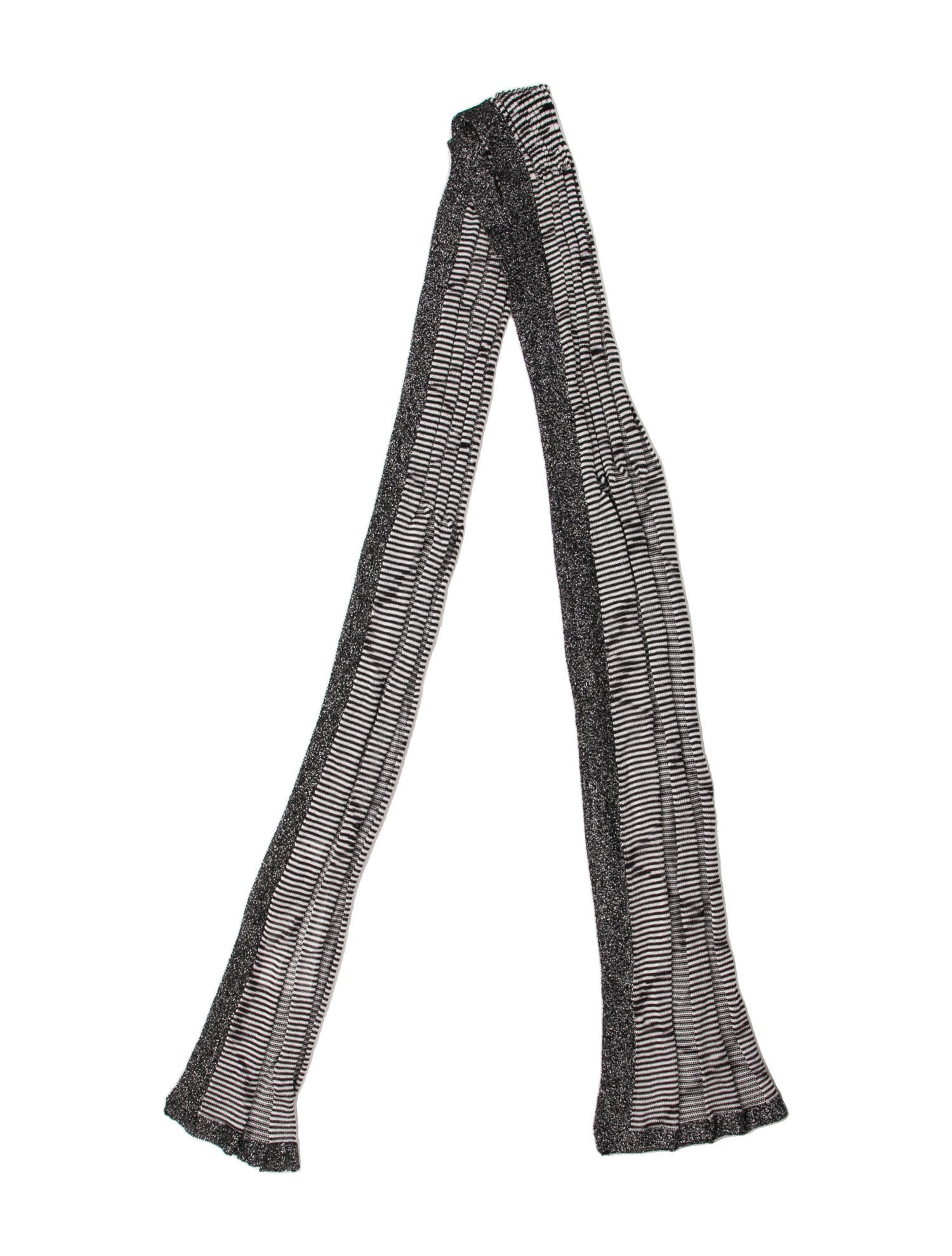 Missoni Fur Printed Scarf