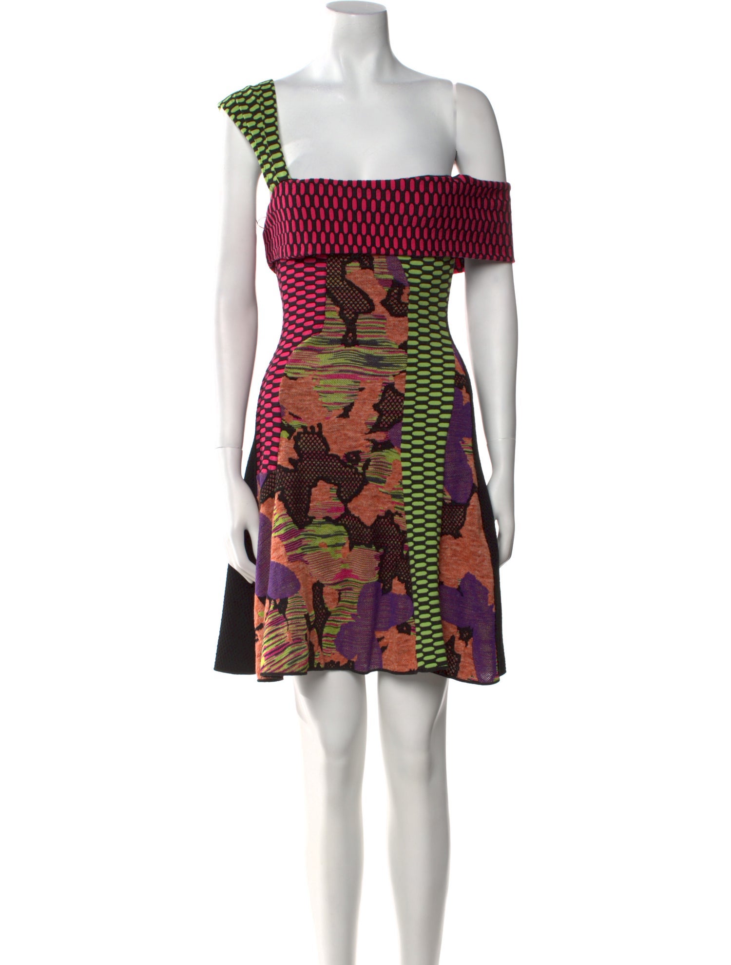 M Missoni Printed Mini Dress