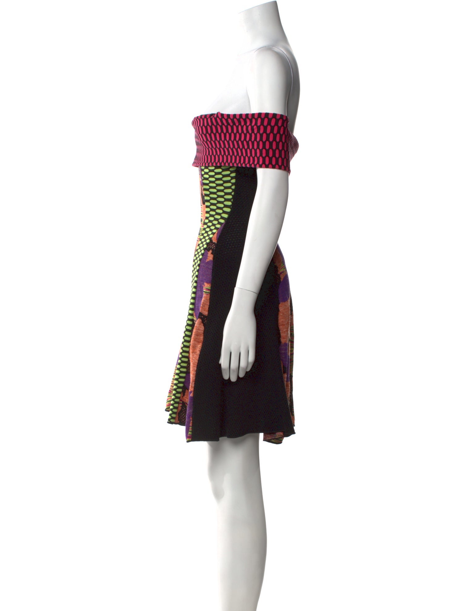 M Missoni Printed Mini Dress