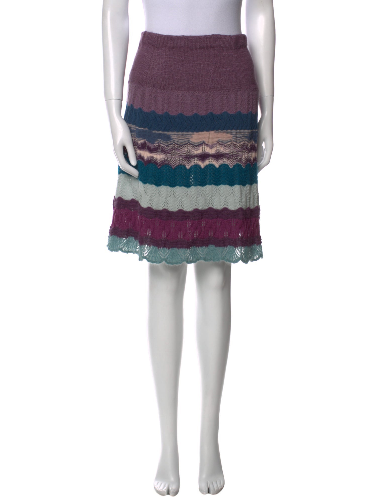 Missoni Wool Knee-Length Skirt