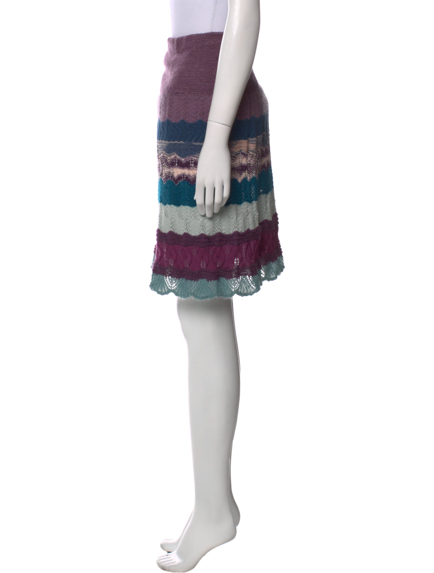 Missoni Wool Knee-Length Skirt