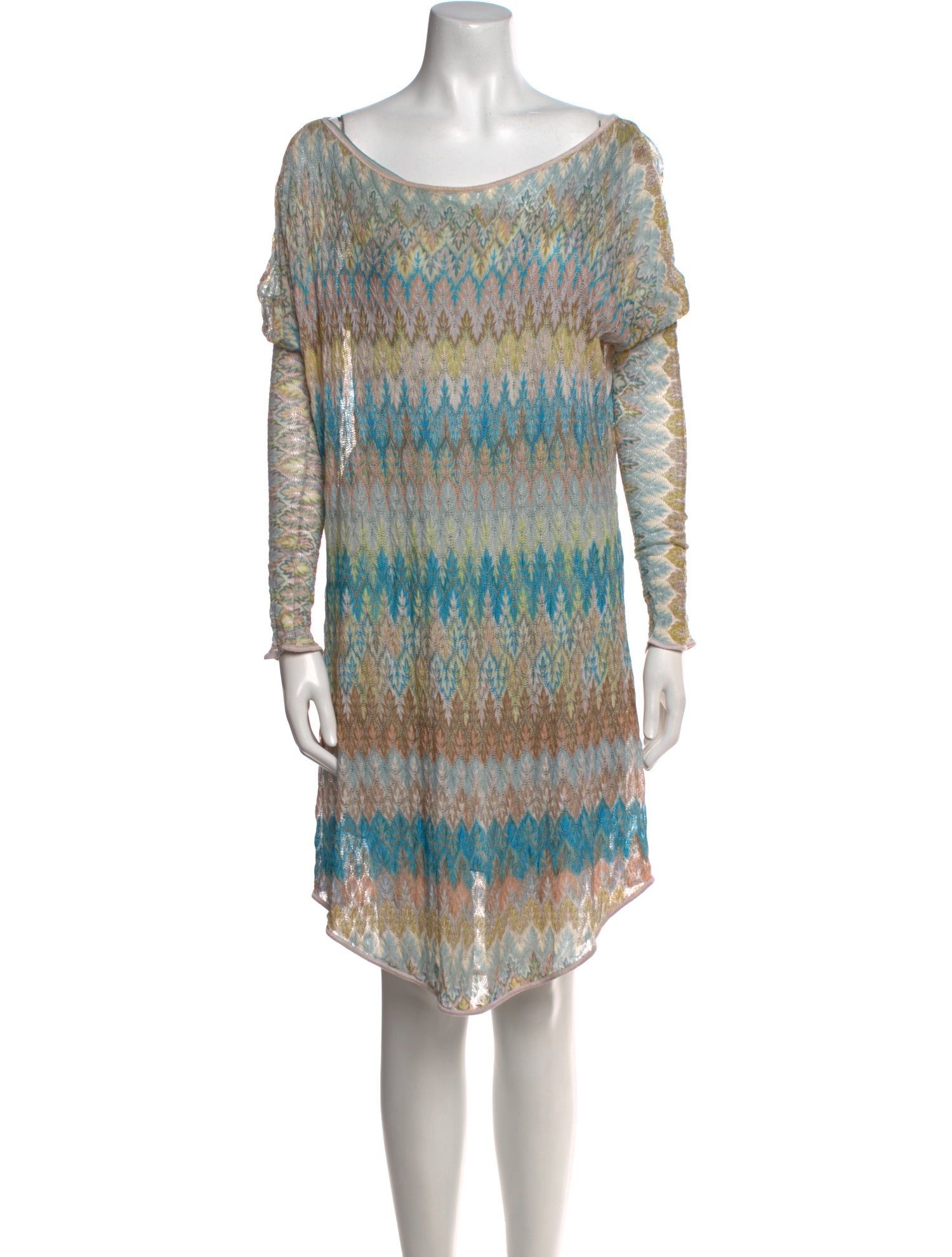 Missoni Mare Printed Knee-Length Dress