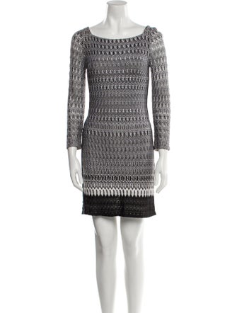 Missoni Printed Mini Dress