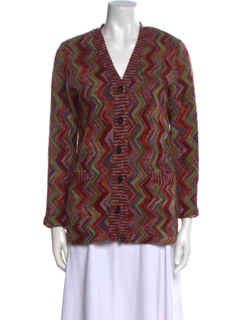 Missoni Printed V-Neck Sweater