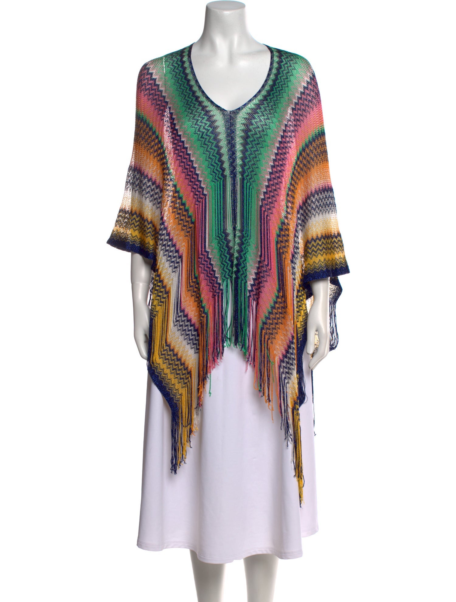 Missoni Striped V-Neck Sweater