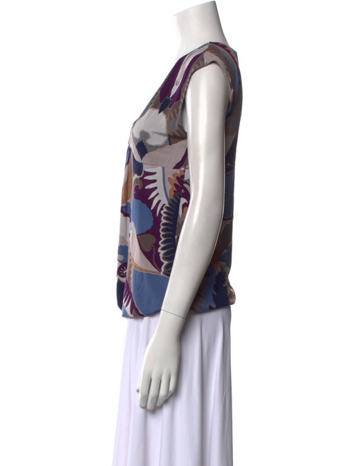 Missoni Printed V-Neck Top