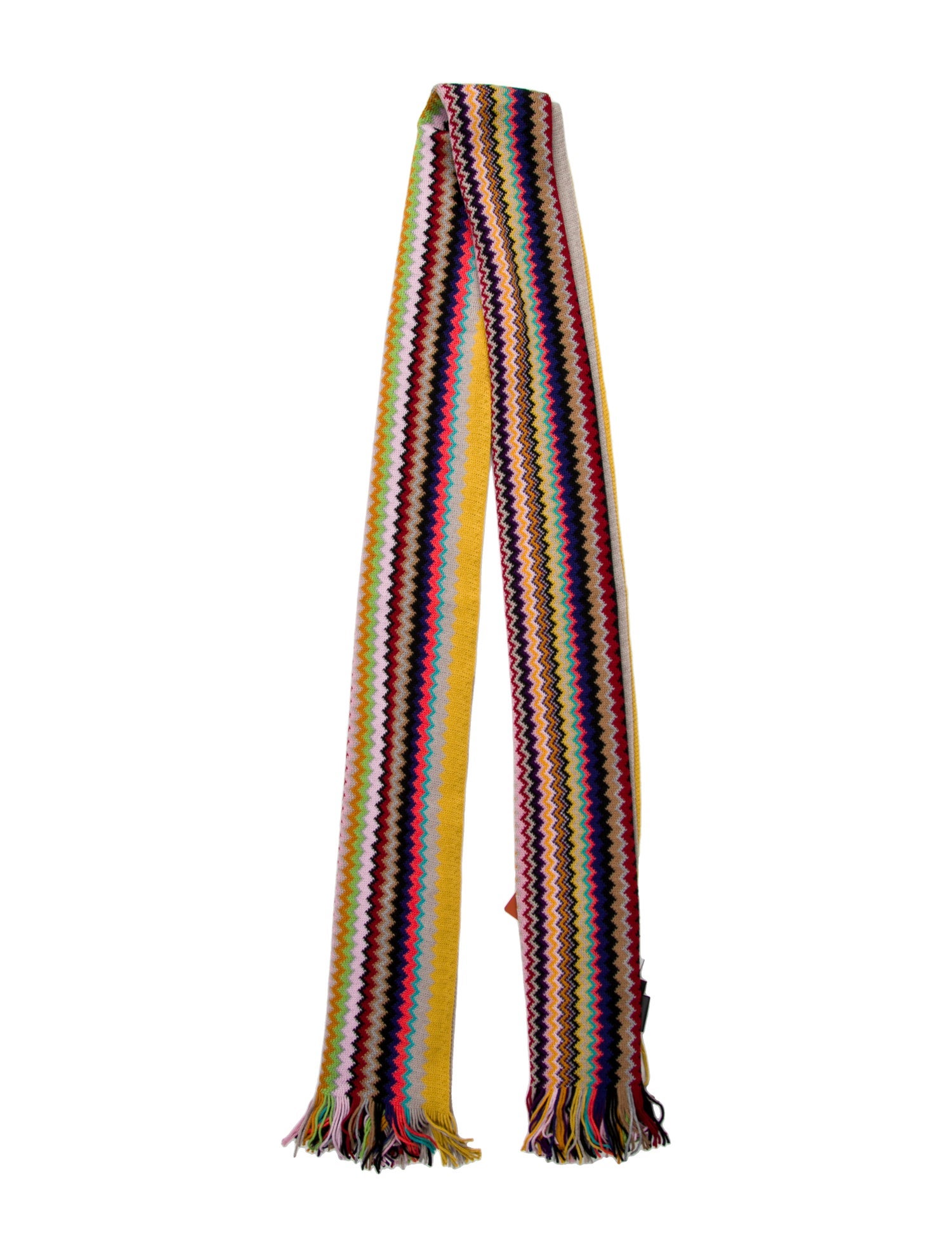 Missoni Silk Striped Scarf w/ Tags