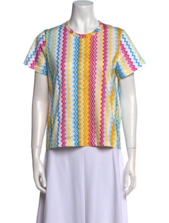 Missoni Printed Crew Neck T-Shirt