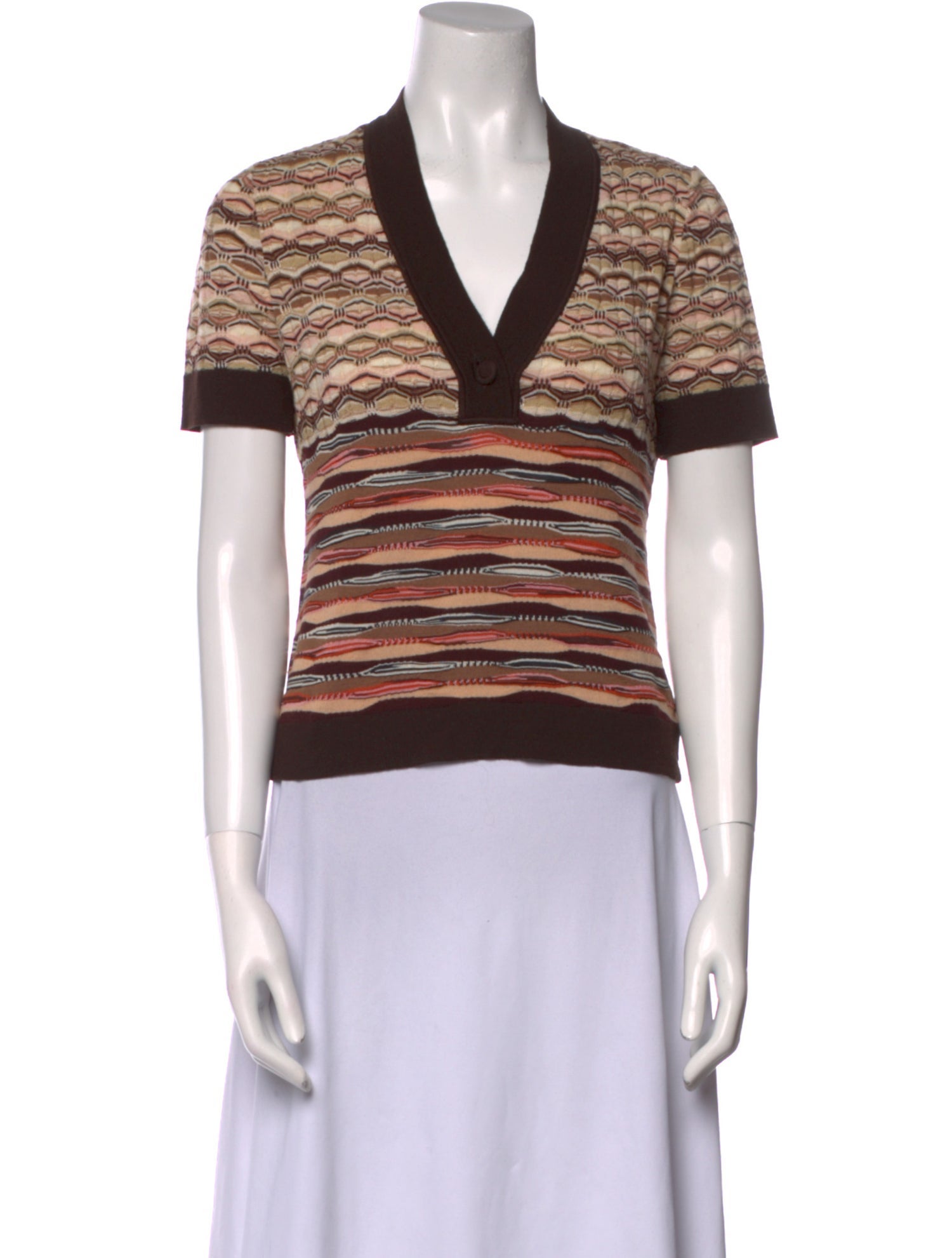 Missoni Wool Striped Polo