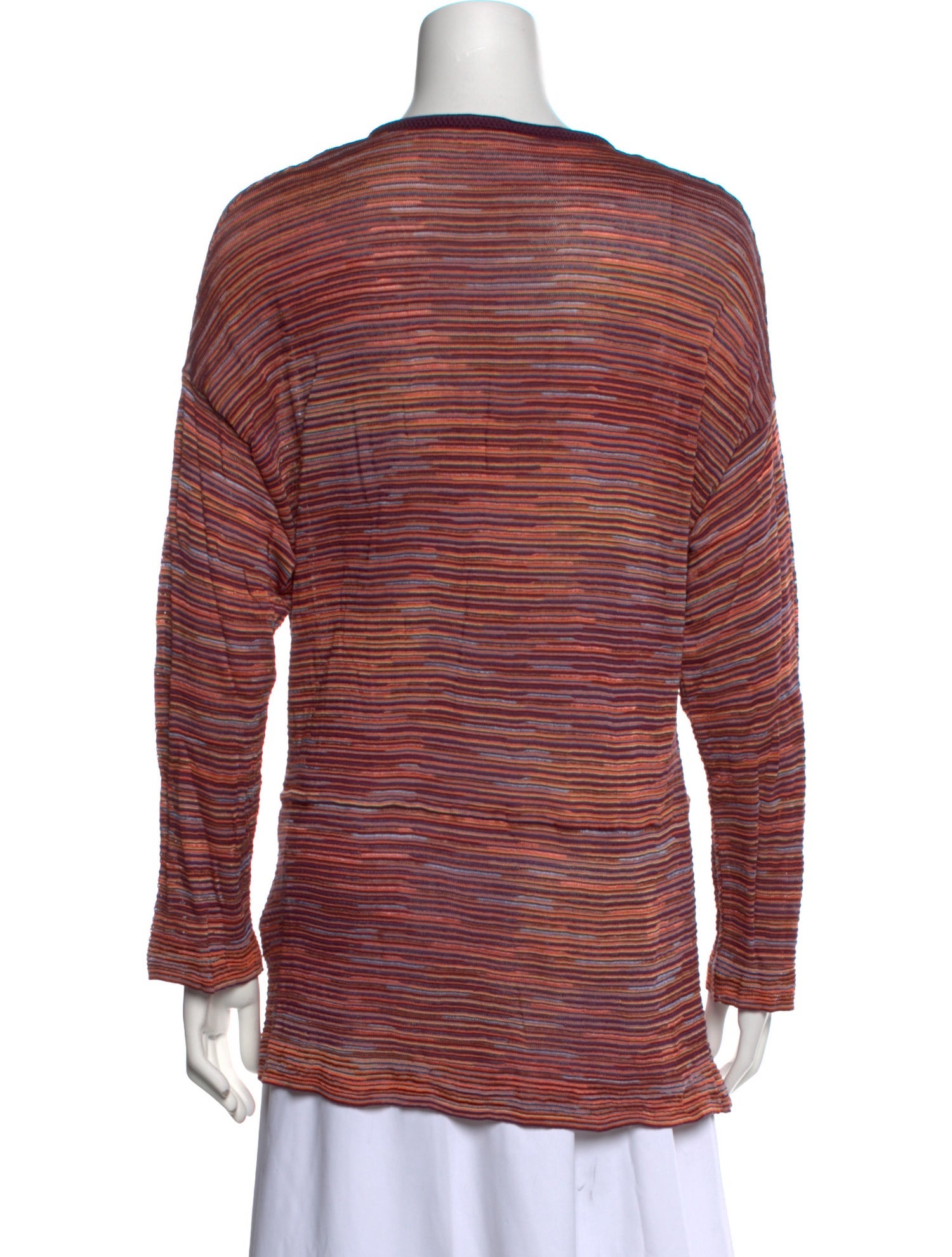 Missoni Striped Tie Neck Tunic