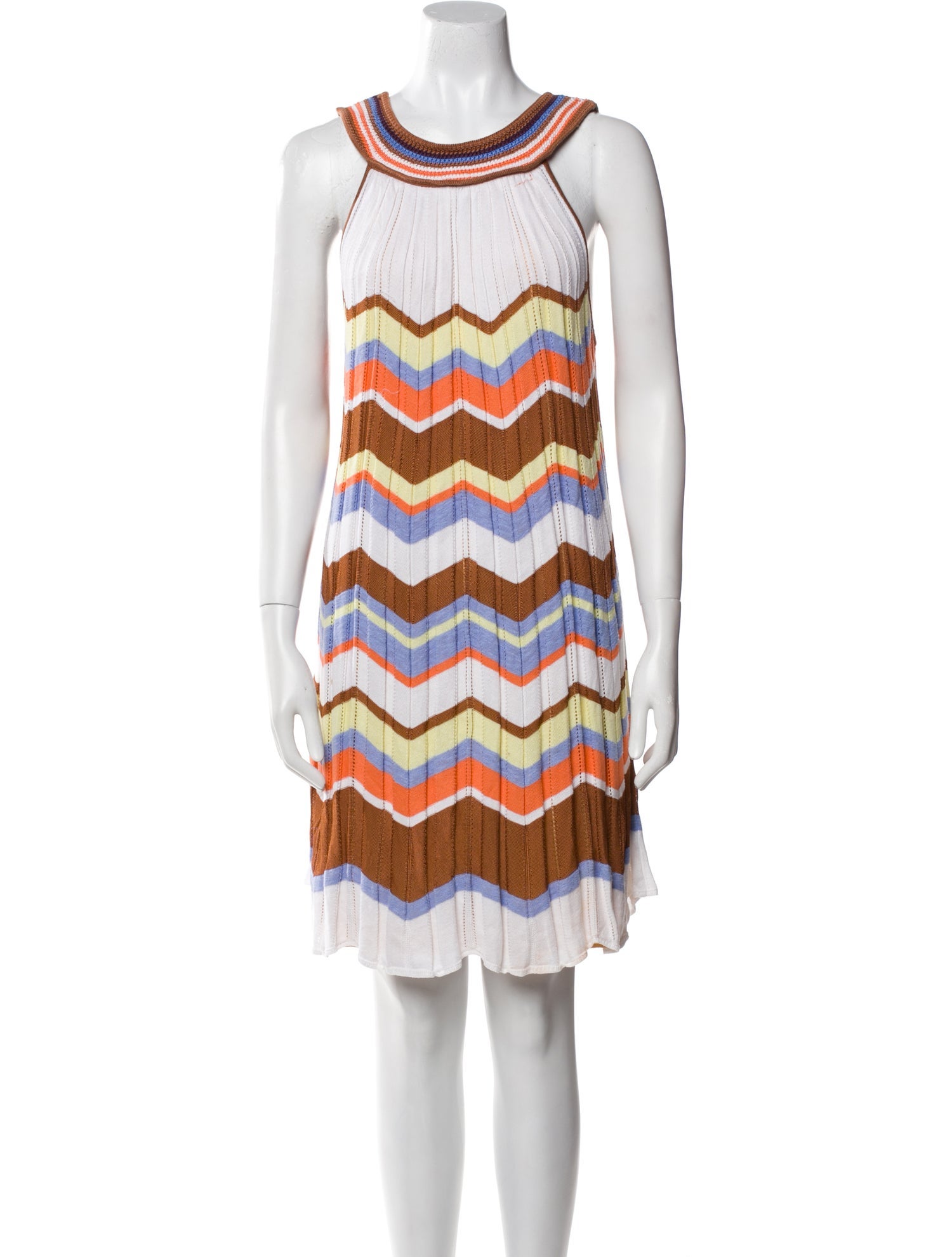 Missoni Striped Knee-Length Dress
